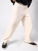 Loose Baggy Fit Washed Jeans Non-Stretchable