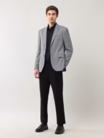 Mens Zero Calorie Slim Fit Textured Blazer - Image 3