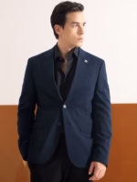 Maroni Navy Premium Stretch Blazer - Image 3