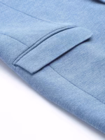 Blue Premium Knitting Blazer - Image 6