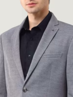 Mens Zero Calorie Slim Fit Textured Blazer - Image 7